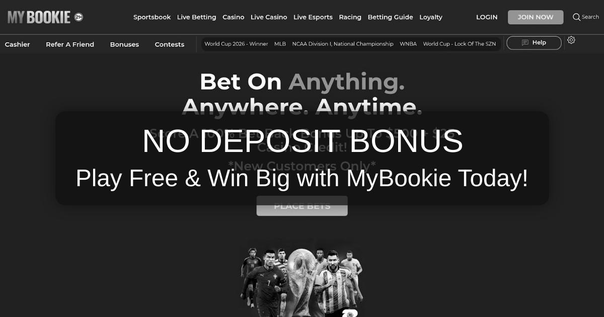 MyBookie Bonus Code 2026 - No Deposit Bonus USA Review